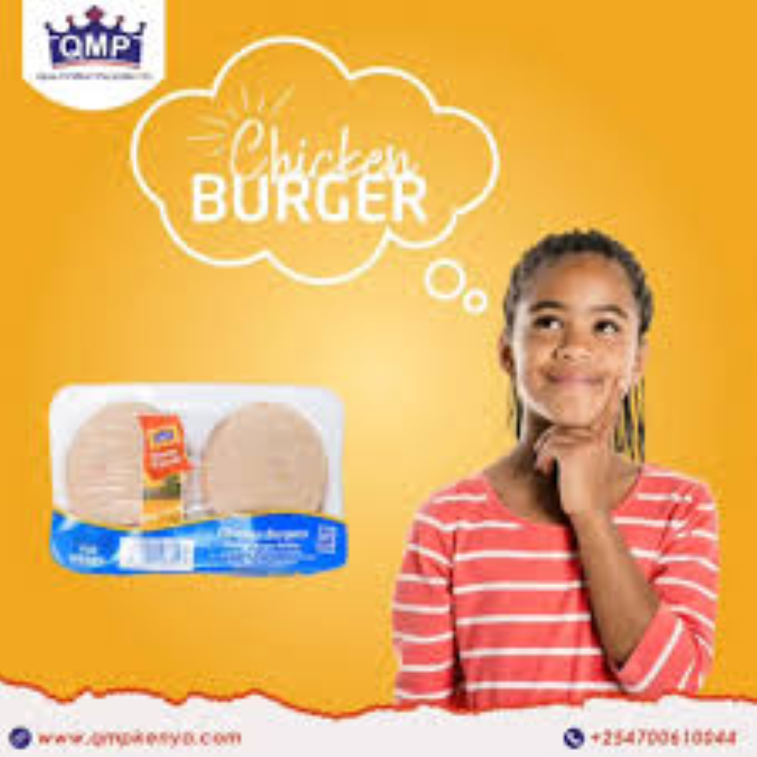 QMP CHICKEN BURGERS 500G